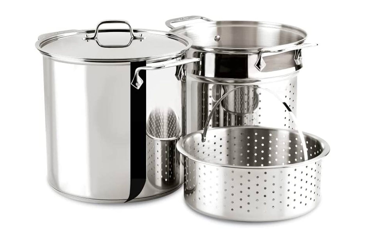 Amazon All-Clad Stainless Steel 12-Quart Multi-Cooker Cookware Set