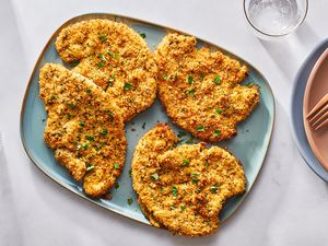 Baked parmesan turkey cutlets