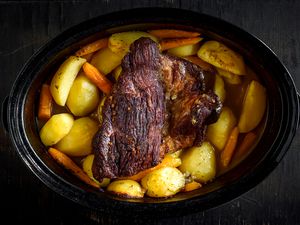 crockpot onion soup beef pot roast recipe