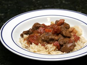 Spicy lamb stew