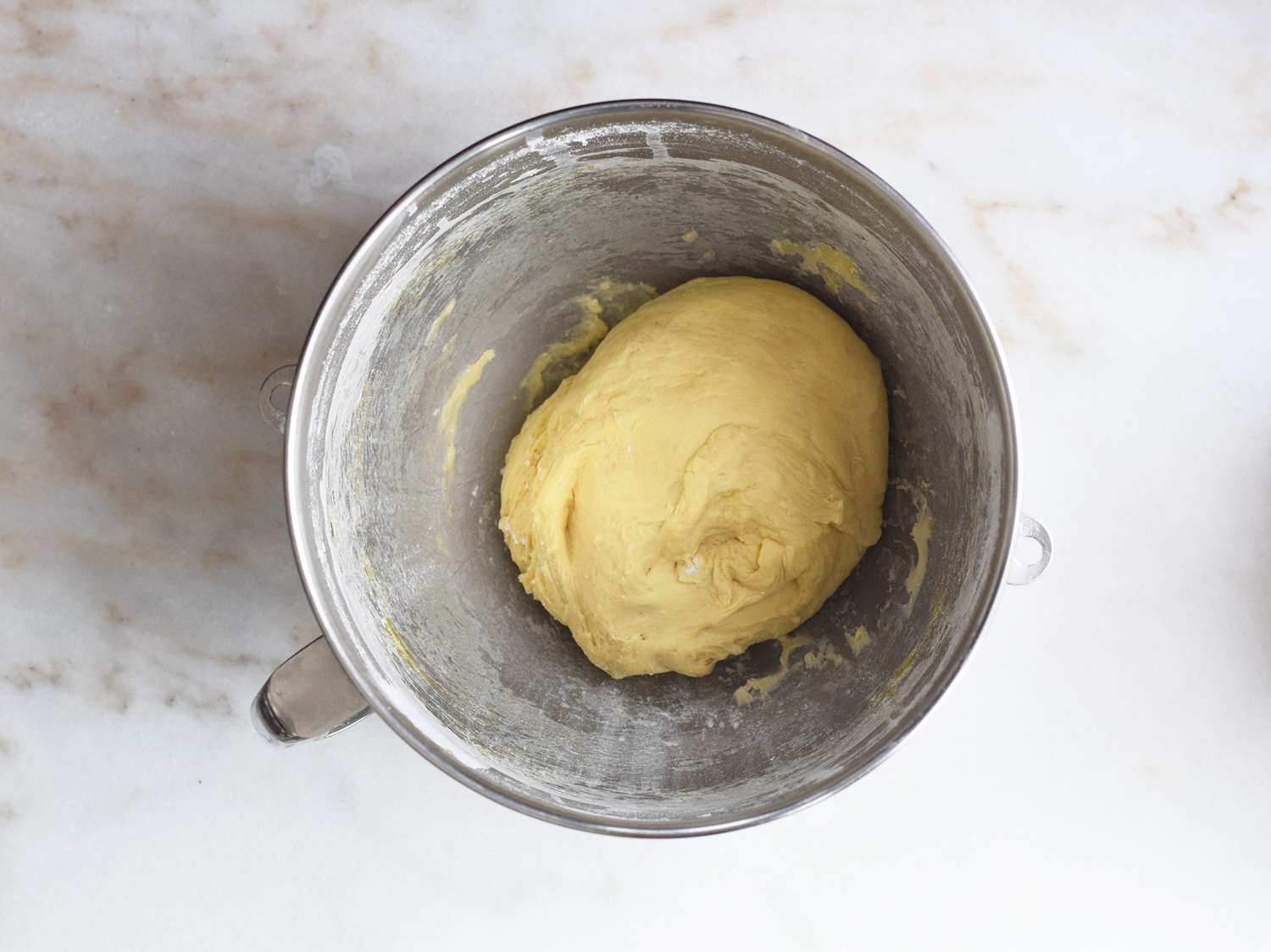 bierock dough in a stand mixer