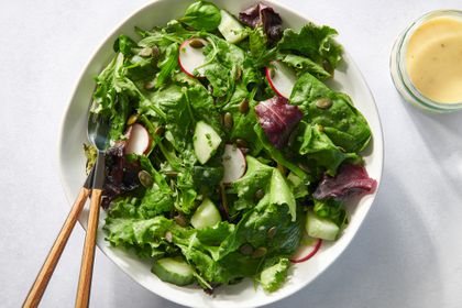 Simple green salad