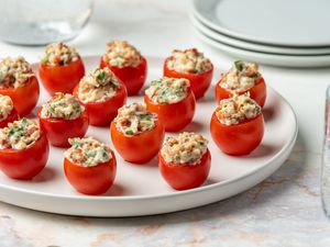 Bacon Stuffed Cherry Tomatoes