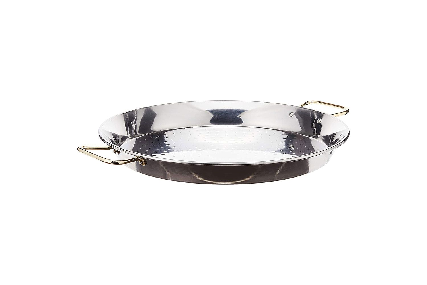 Garcima-16-inch-stainless-steel-paella-pan