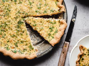 Simple Salmon Quiche