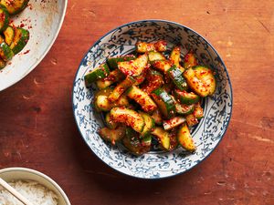 Oi Muchim (Spicy Korean cucumber pickles) recipe