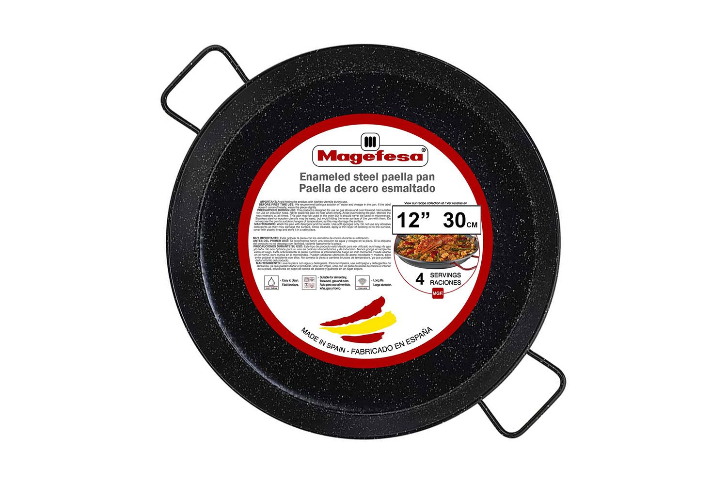 Magefesa-enameled-steel-paella-pan