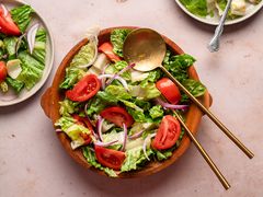 Simple green salad