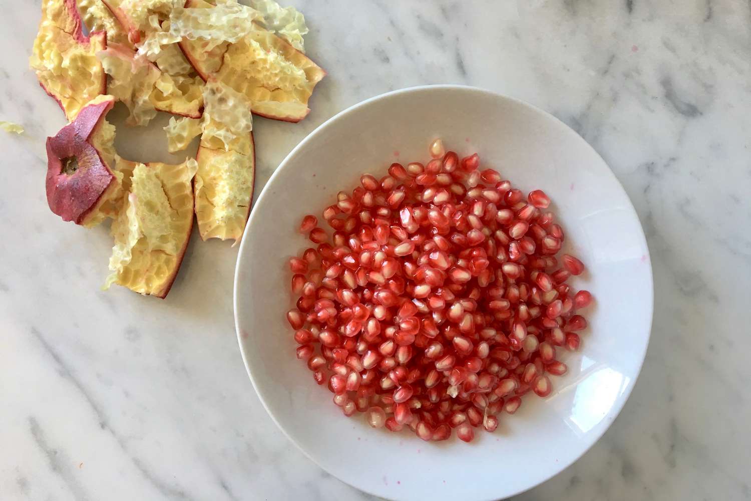 Eating Pomegranate