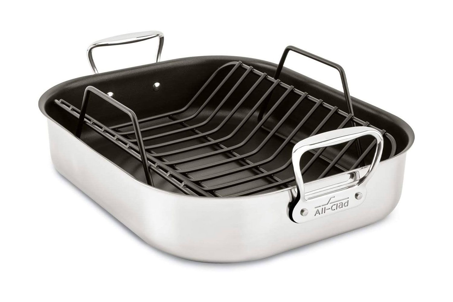 All-Clad Stainless Steel Nonstick Roasting Pan With Rack