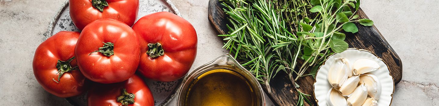 Cooking with local ingredients cropped banner