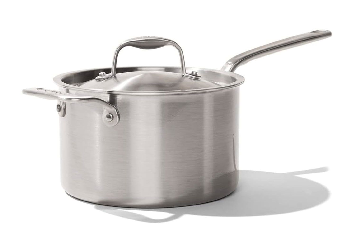 Amazon Made In 4-Quart Stainless Clad Saucepan