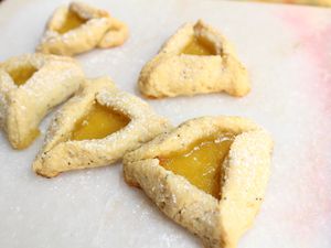 Lemon Poppyseed Hamantaschen Cookies