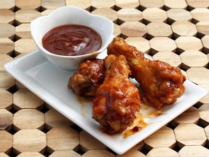 Spicy Jack Daniel's Barbecue Chicken Drumettes