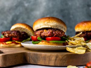 Juicy Beef and Bacon Burgers