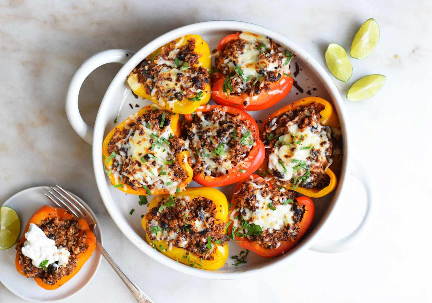 quinoa stuffed peppers