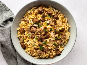 Instant Pot Beef Stroganoff