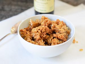 Vanilla Almond Crockpot Granola