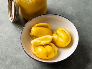 Preserved Lemons in a bowl