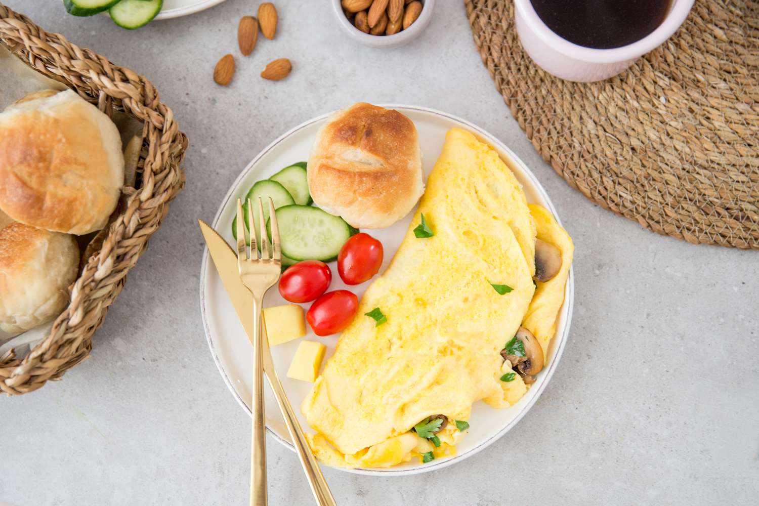 Perfect quick omelet