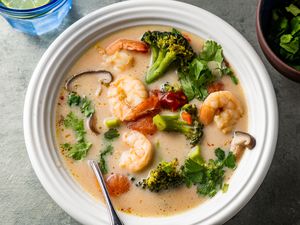 Tom Yum Soup with Coconut Milk