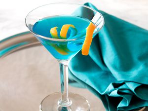 Sapphire Alpine Blue Martini