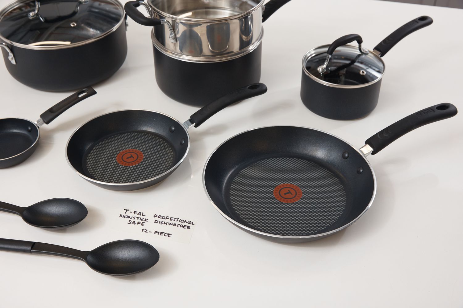 The T-Fal Professional nonstick cookware before testing