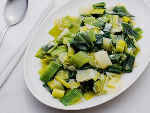 Buttered leeks recipe