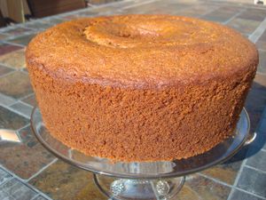 A traditional honey cake for Rosh Hashana