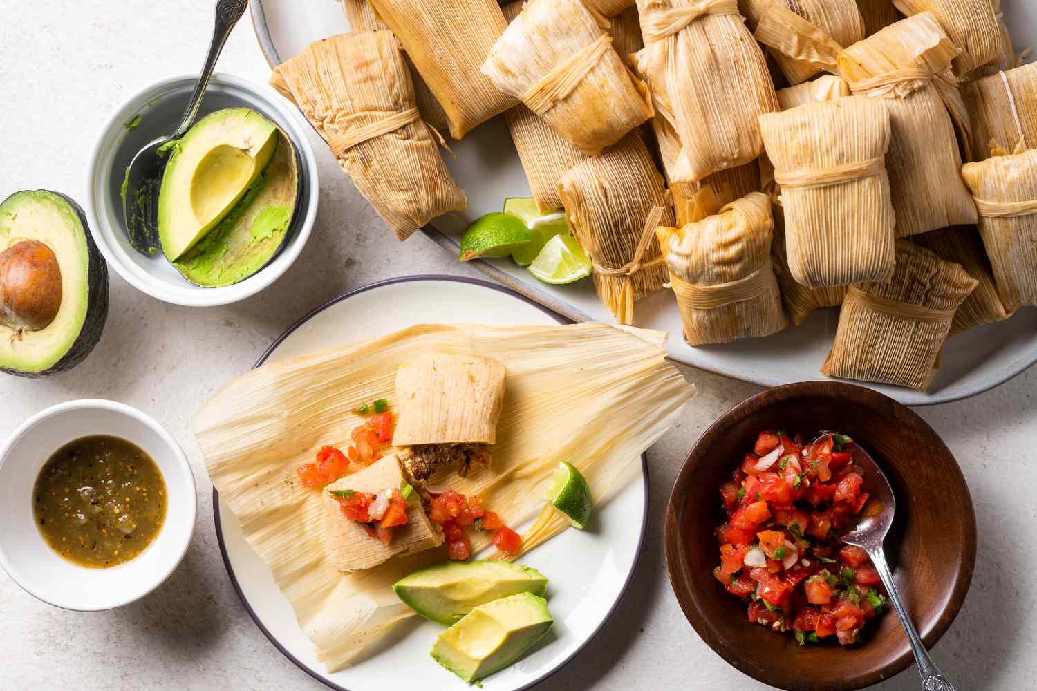 Slow-Roasted Shredded Beef Tamales