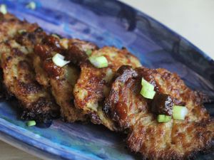 Cauliflower latkes