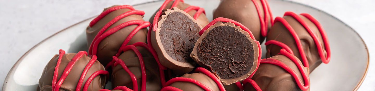 Chocolate Raspberry Truffles