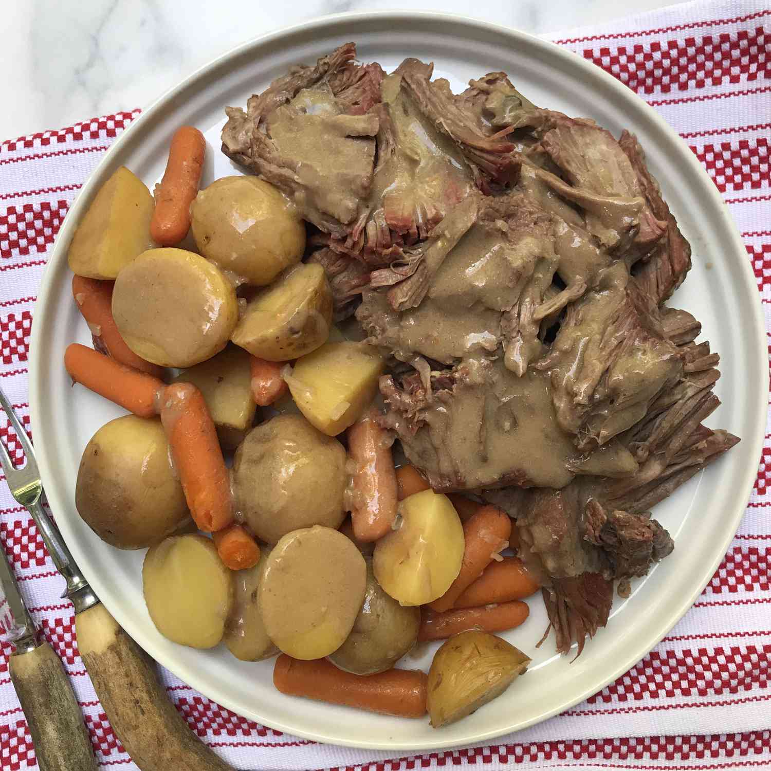 Crock Pot Onion Soup Beef Pot Roast Tester Image