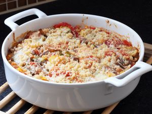 Eggplant and Zucchini Casserole