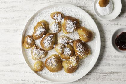 air fryer funnel cake bites