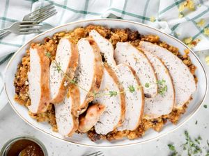 Crockpot Maple-Glazed Turkey Breast