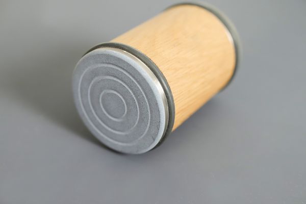 Close up of one piece of the HORL 2 Oak Rolling Knife Sharpener