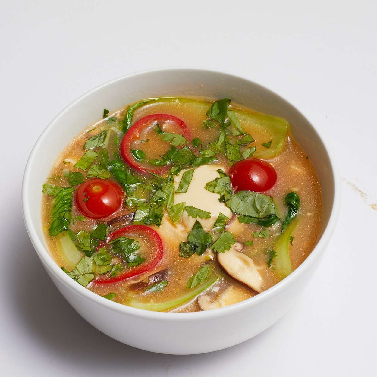 Easy Vegetarian Tom Yum Soup