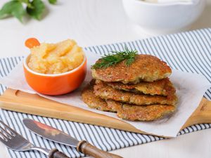 Vegan latkes