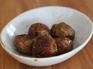 Sous vide meatballs