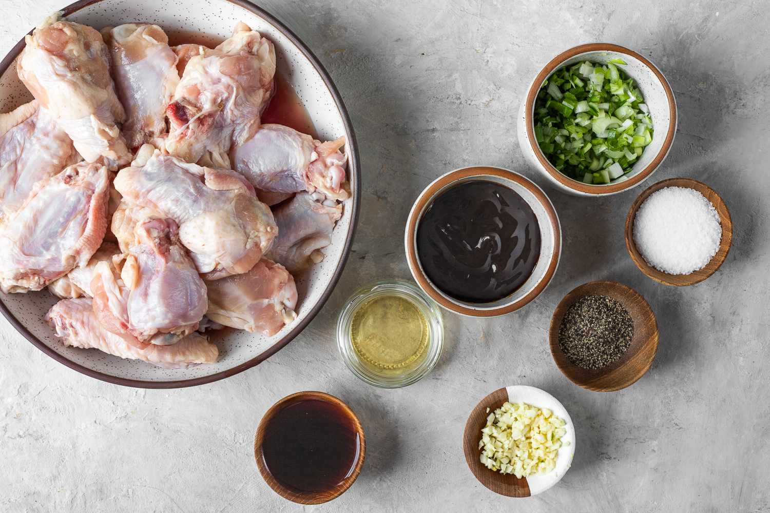 Chicken Wings With Oyster Sauce ingredients 