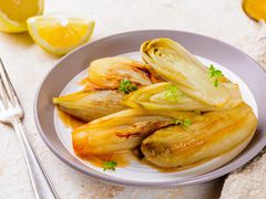 Braised Belgian endives