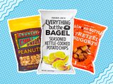 Three snack bags from Trader Joe's