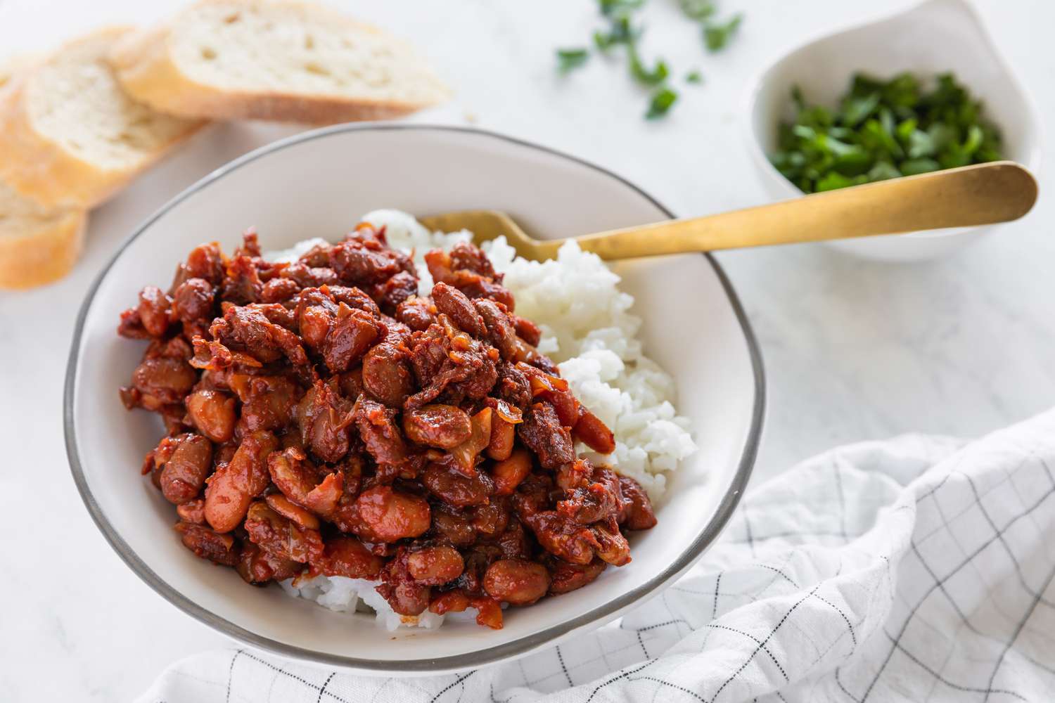 Crockpot vegetarian baked beans