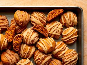 Soft Pumpkin Cookies With Brown Butter Icing