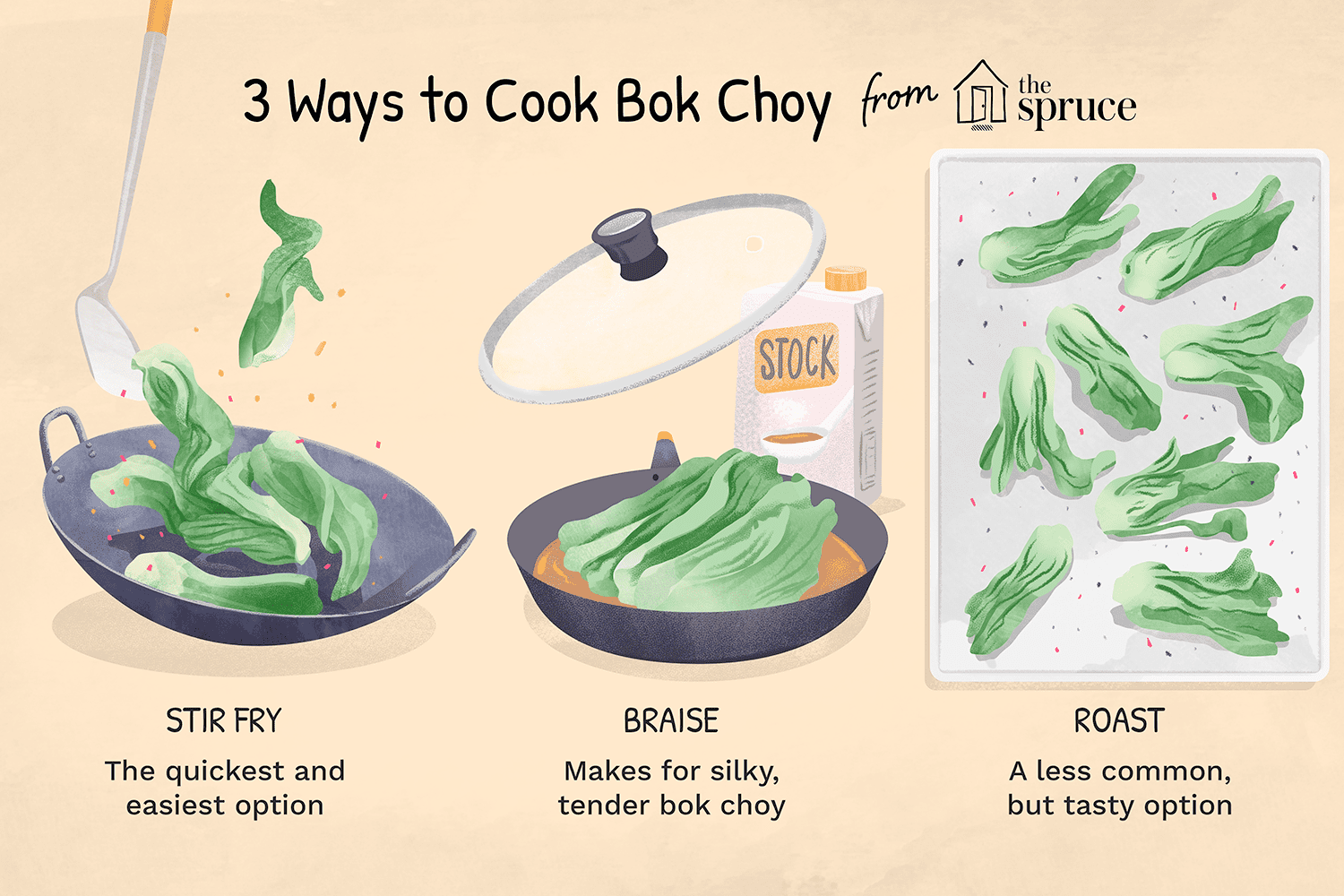 3 ways to cook bok choy