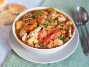 Chicken stew with vegetables recipe