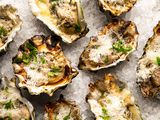 New Orleans' Drago's grilled oysters on a bed of salt