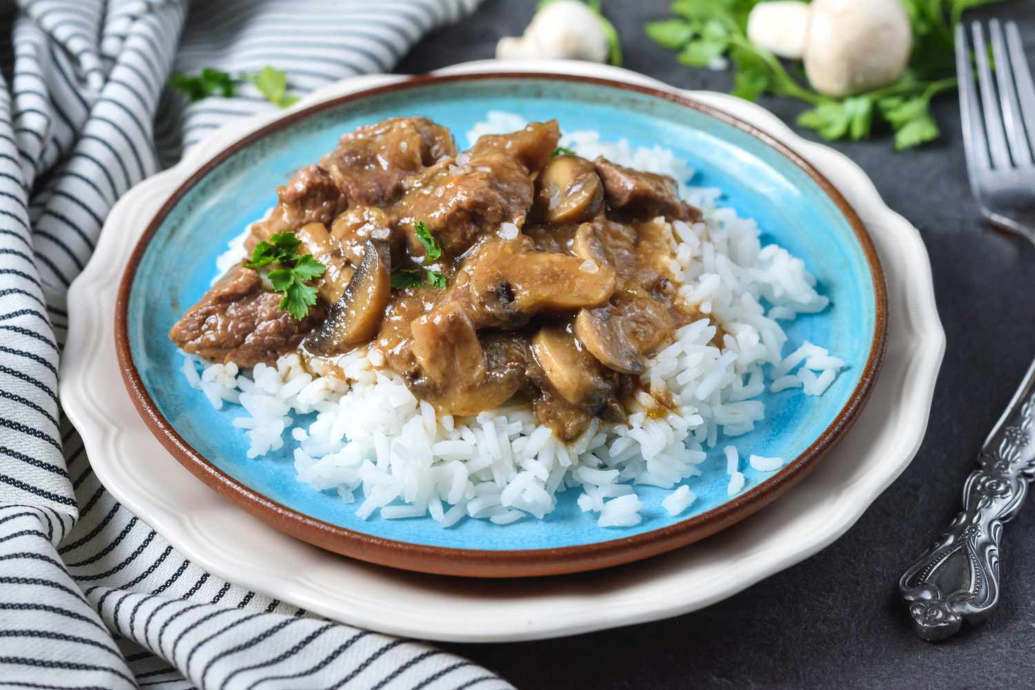 Beef tips with rice crock pot