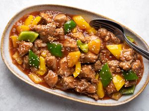 Sweet and Sour Pork With Pineapple